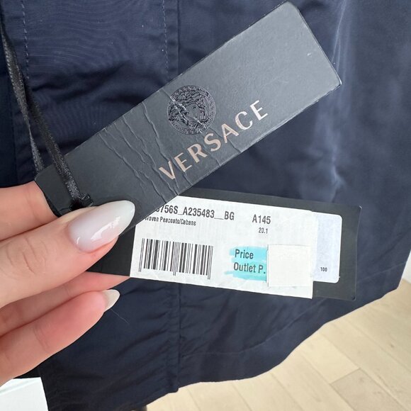 Versace Men’s Lightweight Jacket – Size 52 (IT) - Picture 7 of 11